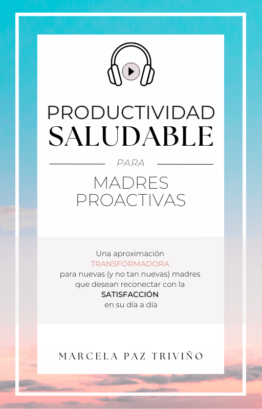 Productividad Saludable para Madres Proactivas Portada Audiolibro